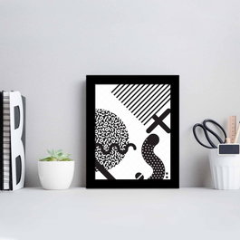 Wallity Cuadro decorativo enmarcado SCT-042 Multicolor